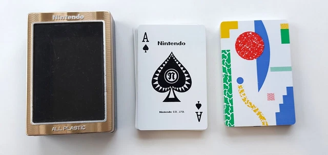 Vintage Nintendo Playing Cards - 1980s In Case