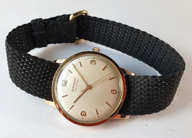 anni '50 - ECCEZIONALE MOVADO MECCANICO DA UOMO - CONDIZIONI TOP - CALIBRO 127