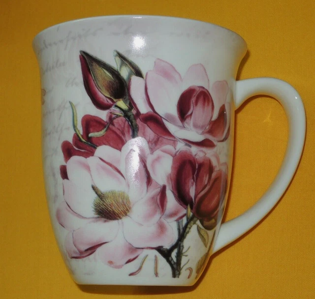 1 taza de porcelana MAGDALENA flores libélula ambiente 0,4l taza grande
