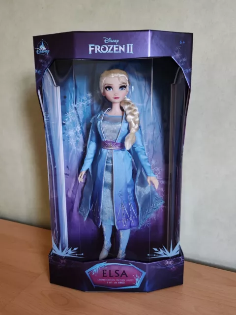 Elsa Limited Edition Doll Frozen 2 Disney Store  17'' Doll