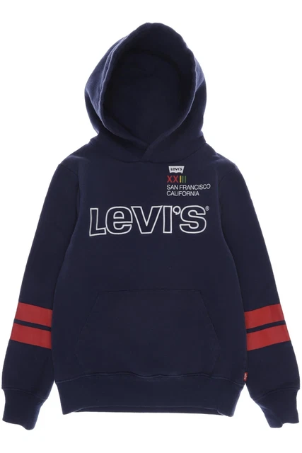 Felpe con cappuccio e maglioni Levis ragazzi taglia EU 140 cotone blu navy #1fc7e67
