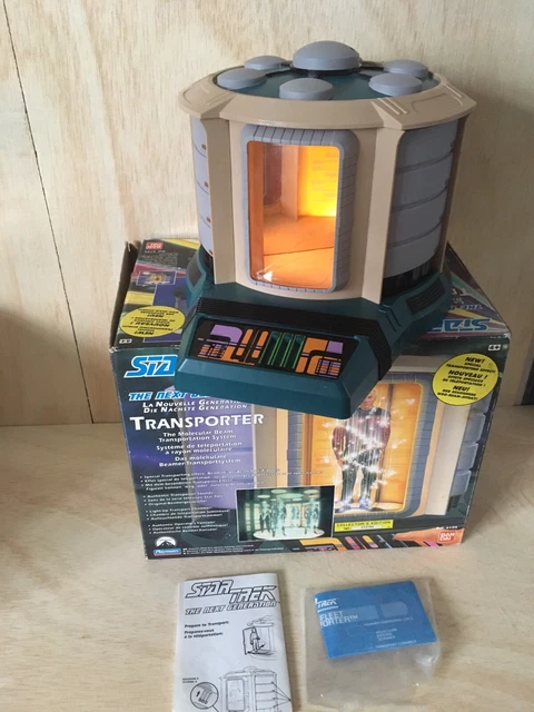 Star Trek The Next Generation Transporter in Box Playmates 1993 Working Order