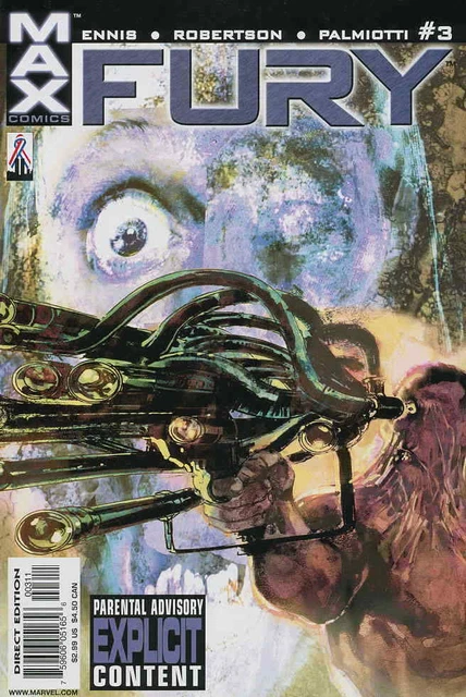 Fury (2nd series) #3 VF/NM; Marvel | MAX Nick Fury Garth Ennis - we combine ship
