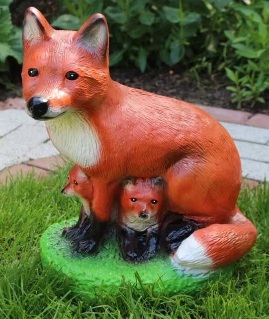 lustige Deko-Gartenfigur Tier Figur im Stiefel Gartenfigur Hund Fuchs Igel  Katze