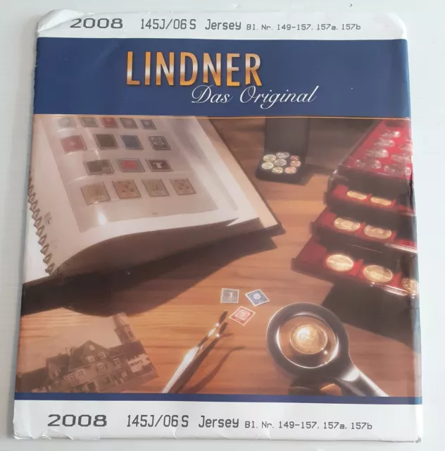 2008 New 145J/06 S Jersey Channel Island Lindner Stamp Album Supplement Pages