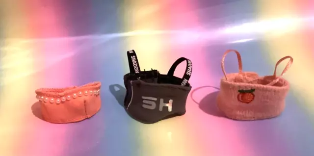 🌈 RAINBOW & SHADOW HIGH Doll Spare Clothes Bundle TOPS Georgia Nicole etc x3 🖤