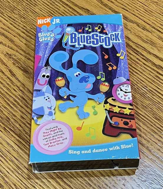 Blue S Clues Bluestock Vhs Video Tape 2004 Nick Jr Ni vrogue.co