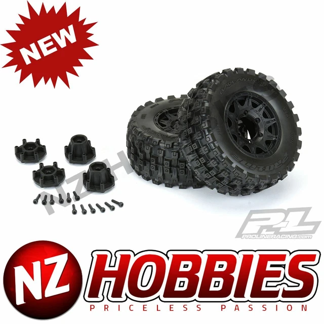 Proline PRO1017410 Badlands MX28 HP 2.8" All Terrain BELTED Truck Tires Mounted