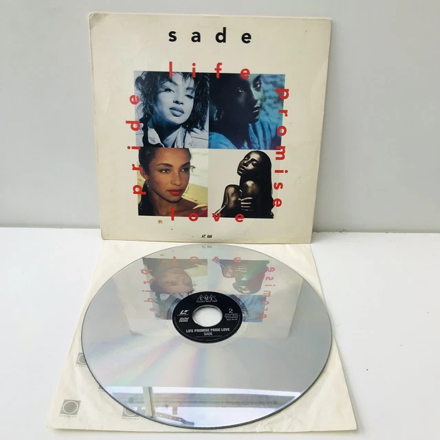 Sade • Life Promise Pride Love • Laser Disc Laserdisc • 1993