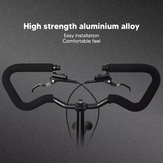 Bike Rest Bar Aluminum Alloy And Sponge Handlebar Easy To