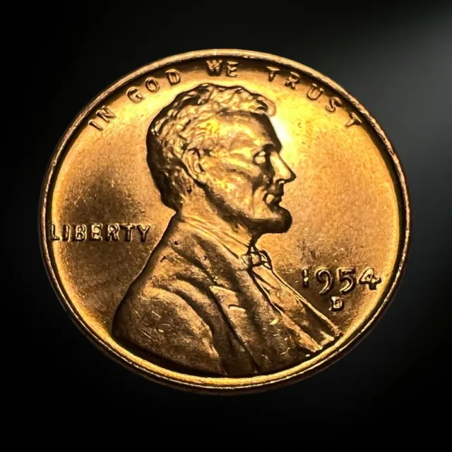 1954 D Lincoln Wheat Penny Choice BU Mint  Uncirculated
