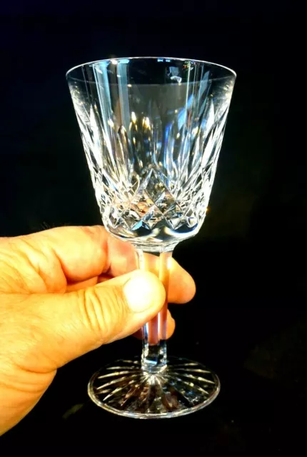 Beautiful Waterford Crystal Lismore Claret Glass