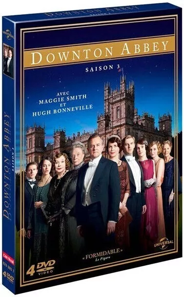 Downton Abbey / Intégrale Saison 3 / Coffret 4 Dvd / Neuf Sous Blister / Vf