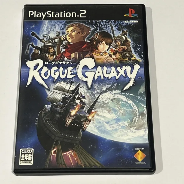 Rogue Galaxy PS2 PlayStation 2 NTSC/J Japanese Boxed with Manual
