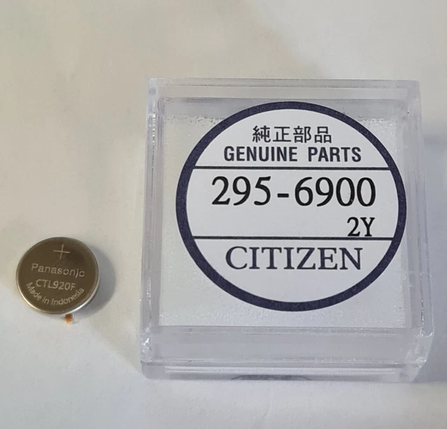 CITIZEN ECO DRIVE Akku Solar Uhren Panasonic MT1620 Kondensator Batterie 29531 EUR 29,99