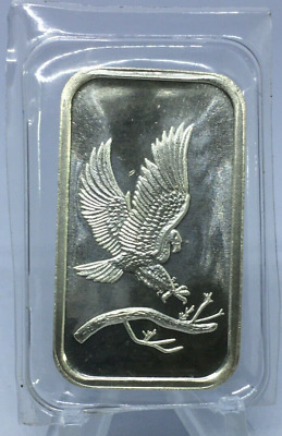 1 oz SilverTowne Eagle Silver Bar New *Sealed from the Mint*