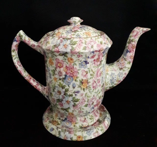 James Kent Granville Chintz 850Mls Coffee Pot And Trivet
