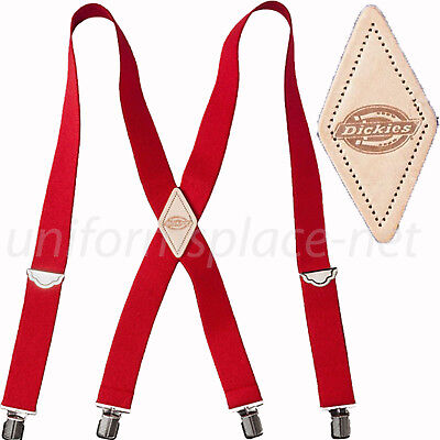 Dickies Suspenders adjustable Clip-on, Belt clip Suspender Belt Color