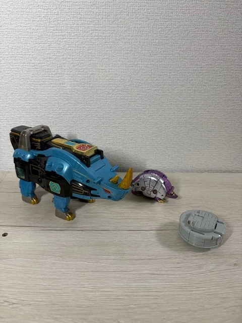 BANDAI MEGAZORD POWER Rangers Wild Force Sentai DX Gaoranger GaoRhinos ...