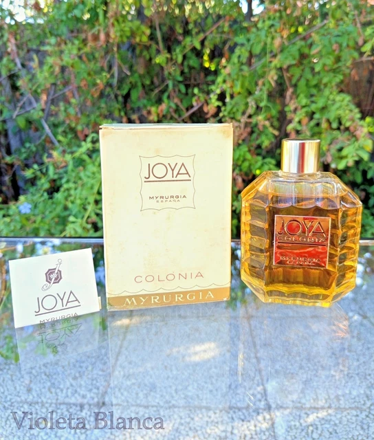 ANTIGUA COLONIA JOYA de Myrurgia. Tipo 1/4 (250 ml). Años 70's