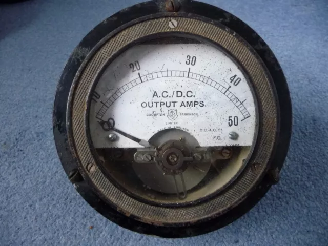 Vintage Ammeter