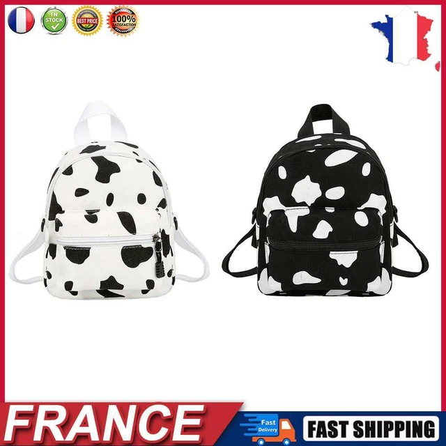 Canvas Women Backpack Student Teenage Girl Travel Schoolbag Mini Ladies Rucksack