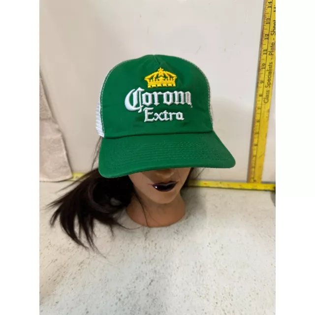 Hat Corona Extra Mexican Beer Adjustable Size Embordered Crown