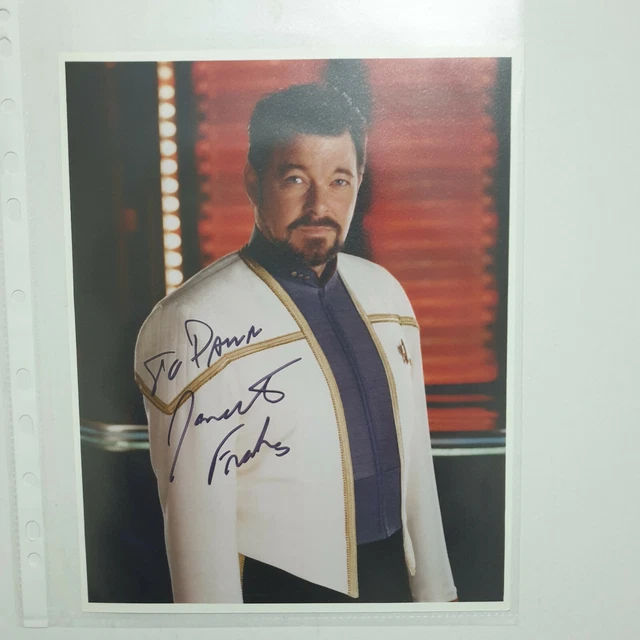 5 Men of Star Trek Personally Signed  /Autographed Photos from Conventions