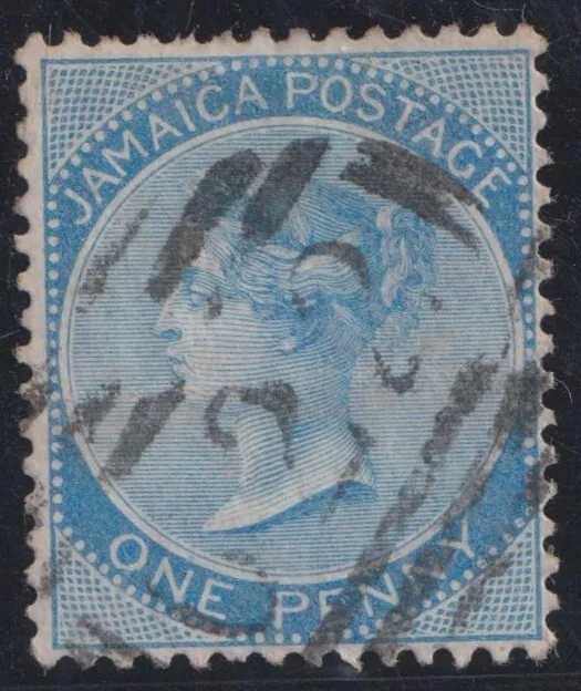 JAMAICA 1870/73  QV  1d Good Used.  ' 622 '  (Kings) Cancel (p307)