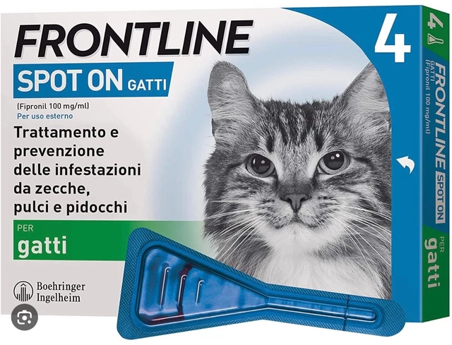 Frontline Antiparassitario Spot On Gatti - 4 pipette da 0,5 ml