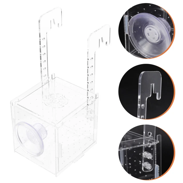 Floating Breeder Box Fish Tank Isolation Box Hatchinals Splitter Shrimp