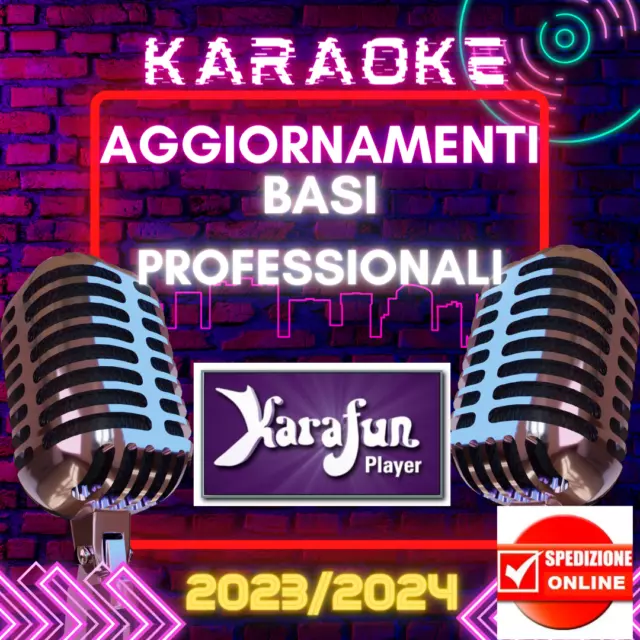 Oltre 1100 Le Vere Basi Karaoke Karafun (Mp3)Aggiornamenti 2023/24 Sanremo 2024