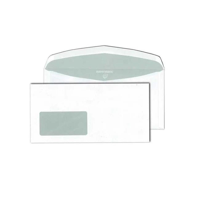 4000x custodie avvolgitore finestra Kuvermatic compatto 120x235 mm 80 g adesivo bagnato