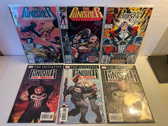 The Punisher, Lot of 6 Issues. Mixed Lot Different Series.