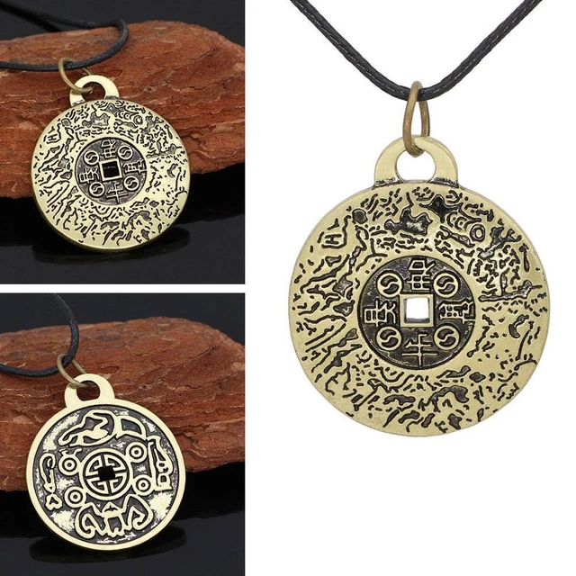 Voodoo Riqueza Colgante Collar Loa Oshun Vida Prosperidad Amuleto