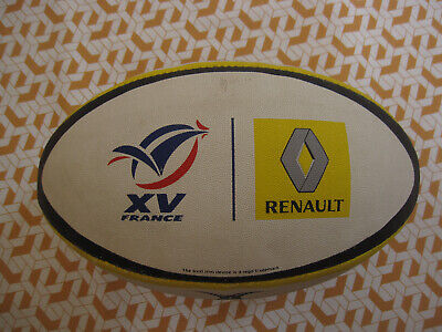 Ballon De rugby Replica XV Quinze de FRANCE Size 5 Renault FFR Ball 3