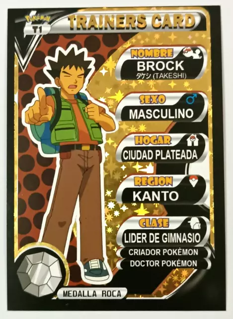 CARD POKEMON POKEDEX EF VOL. III #T06 SACHIKO TRAINER 2022 Kanto PERU TCG  FOIL