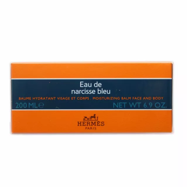 Bálsamo Hidratante Facial Y Corporal Hermes Eau De Narcisse Azul 200Ml Nuevo En Caja-32735