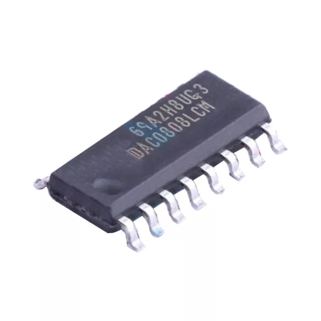 5 PCS DAC0808LCM SOP-16 DAC0808 8-Bit D/A Converter Integrated Circuits IC Chip