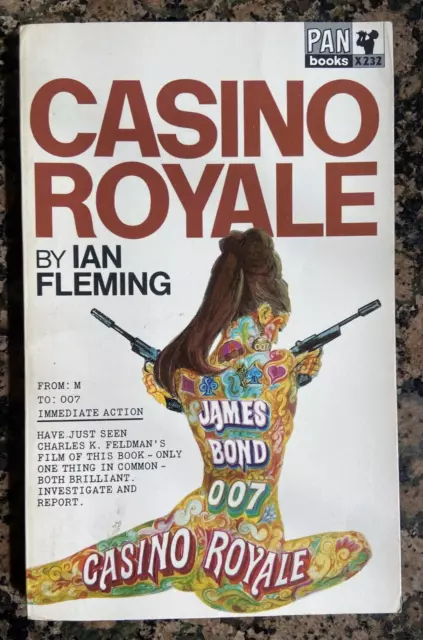 Casino Royale | Ian Fleming, James Bond | PAN X232 Film Tie in 1967 | VG