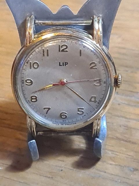 LIP Calendrier Or Jaune 18k 750/1000 Montre Vintage Mécanique R017 196 LIP Calendrier Or Jaune 18k 750/1000 Montre Vintage Mécanique R017 196