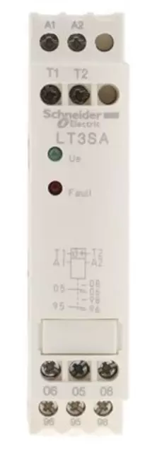 1 x Schneider Electric Overload Relay - NO/NC  100 VA  24 â†’ 230 V ac/dc