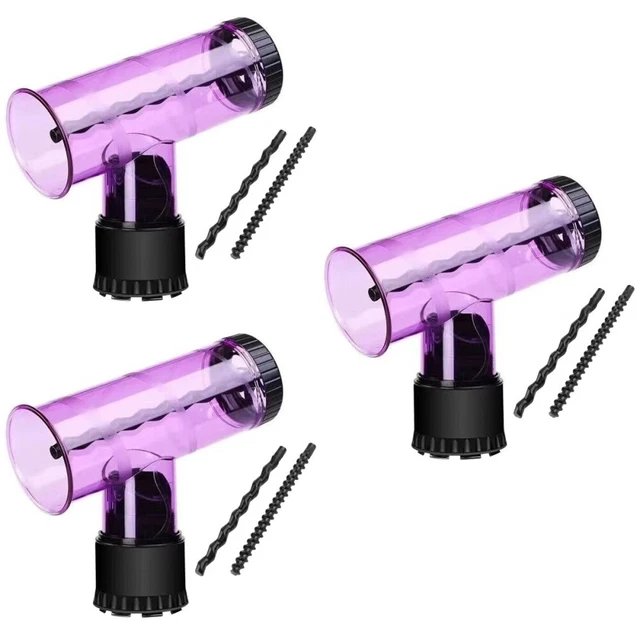 3x Secador de pelo Difusor Secador de pelo Accesorios
