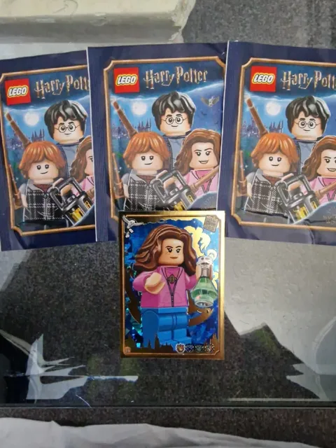 X3 Lego Harry Potter Wizarding World Sticker Packs! +1 Limited Edition!!!