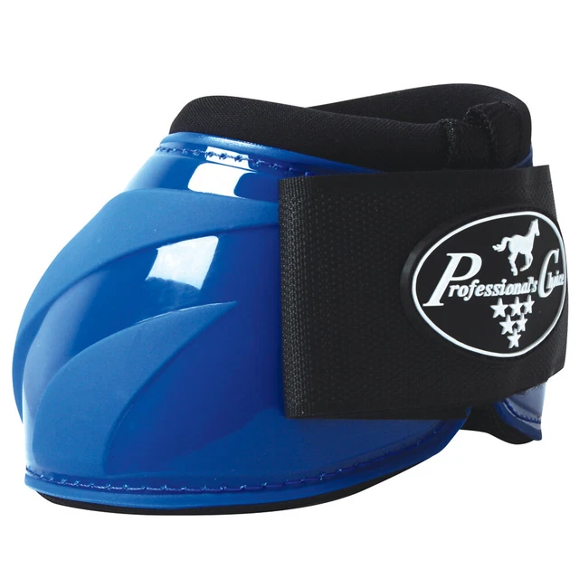 74PC Large Professionals Choice Spartan II Horse Bell Boots Royal Blue