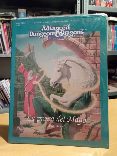 RIPA TSR Advanced Dungeons & Dragons AD&D La prova del mago Cellofanato