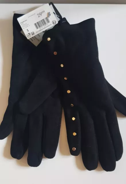 Gants Femme Noir / Doré Bréal Neuf