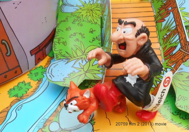 Schtroumpf Schleich: 40207 le PECHEUR - BOITE - (Smurf Puffi