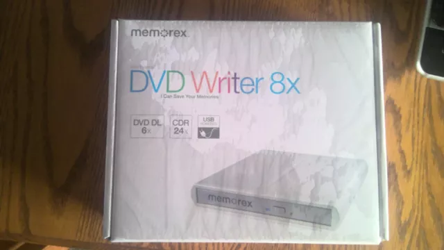 Memorex External CD/DVD Writer 8x USB Connected - Reduced!!