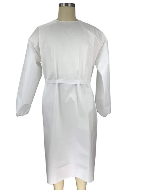 5 Pack Disposable Isolation Gown - L